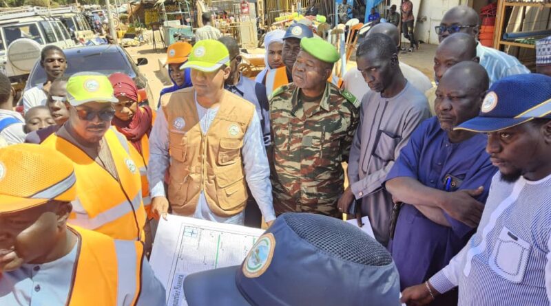 SOCIETE : Visite de terrain de M. Frank Gross pour s’enquérir de l’état d’avancement des travaux des infrastructures financées par la Banque Mondiale à travers le PIDUREM au Niger